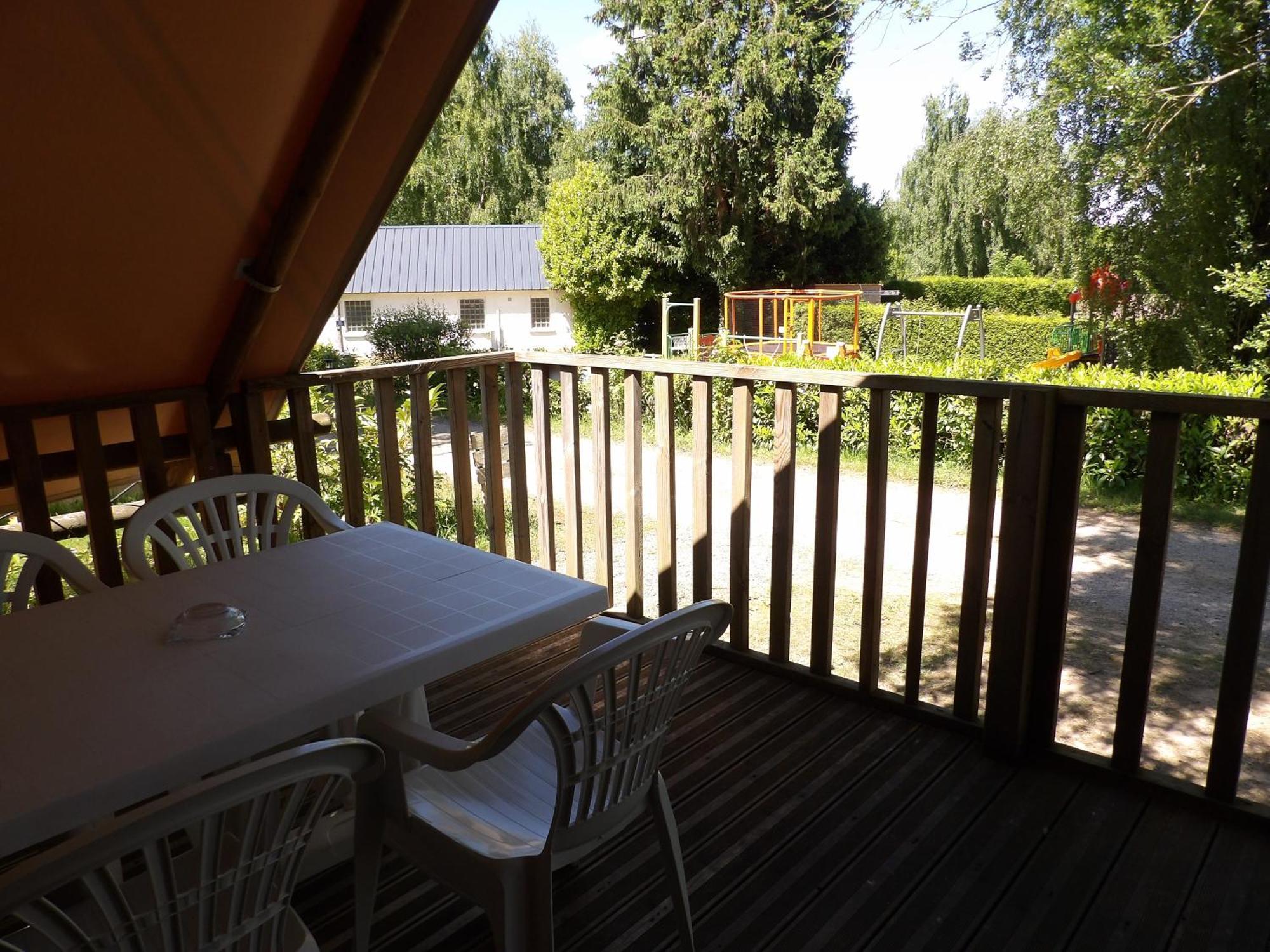 Camping Smile&Braudieres Mézières-sous-Lavardin Exterior foto